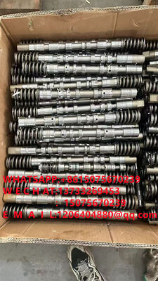 Excavator Komatsu daily card Kato three one Volvo Shengang Liu Gong distribution valve valve stem valve core flute flute